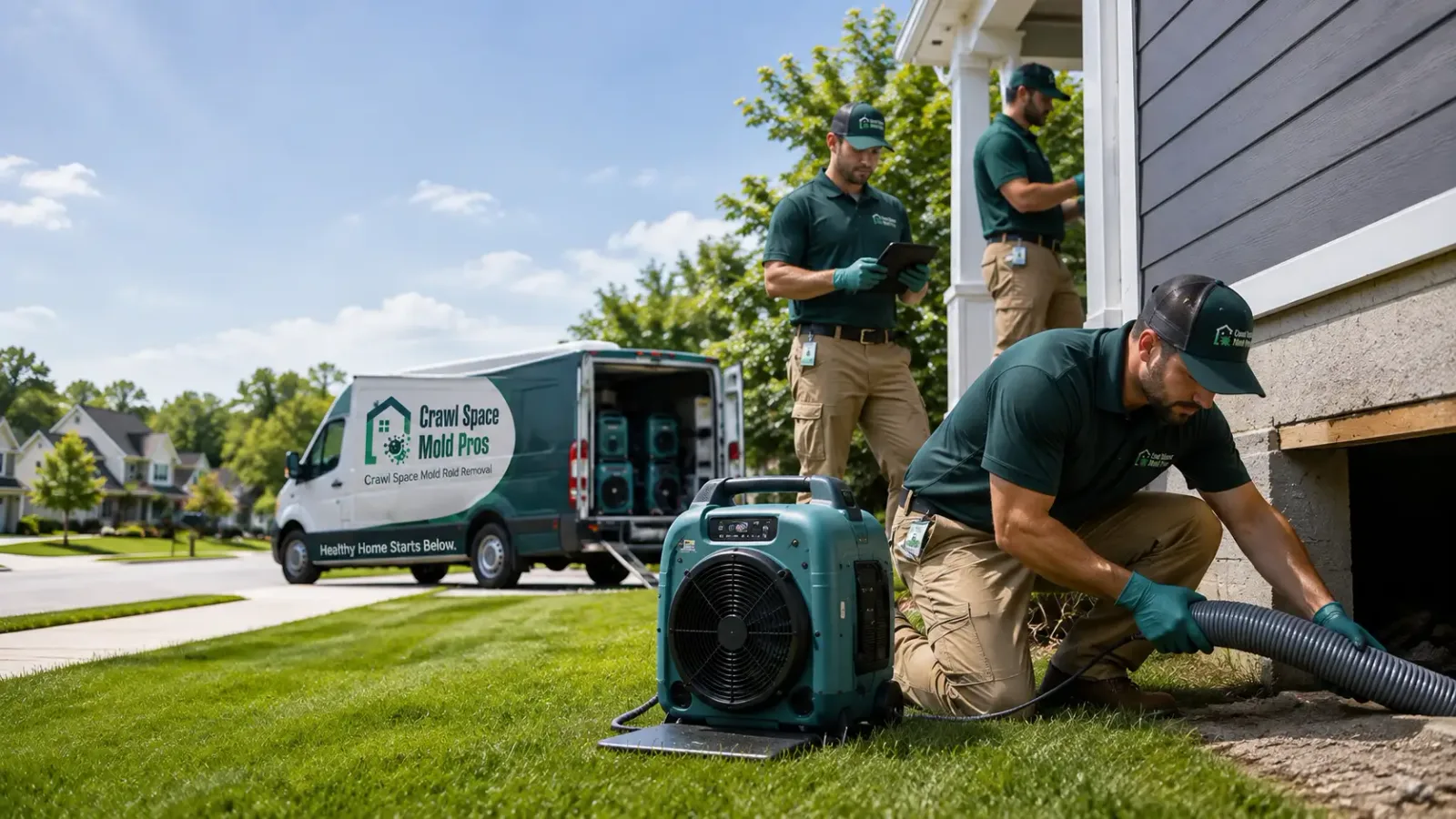 Crawl Space Mold Removal in Idaho Falls, ID